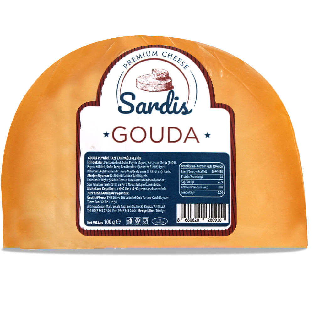 Sardis Gouda Peyniri 100 Gr