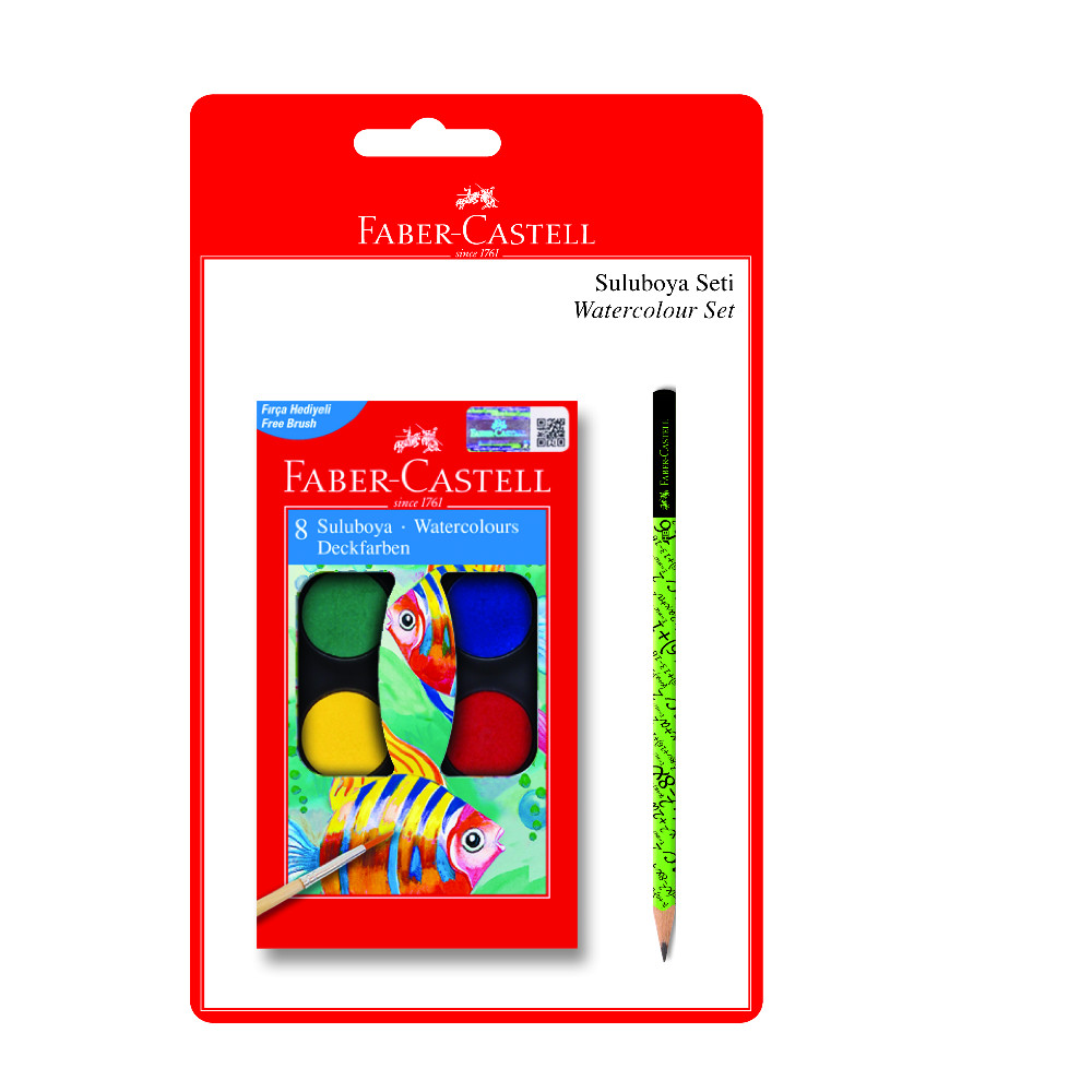 Faber Castell Sulu boya ve Kurşun Kalem Set