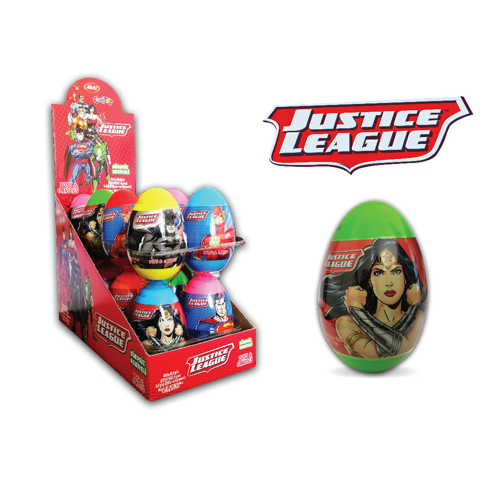Justice League Sürpriz Yumurta Lolipop 16 Gr