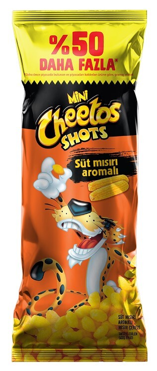 Cheetos Mini Shots Süt Mısır Cipsi 26 Gr