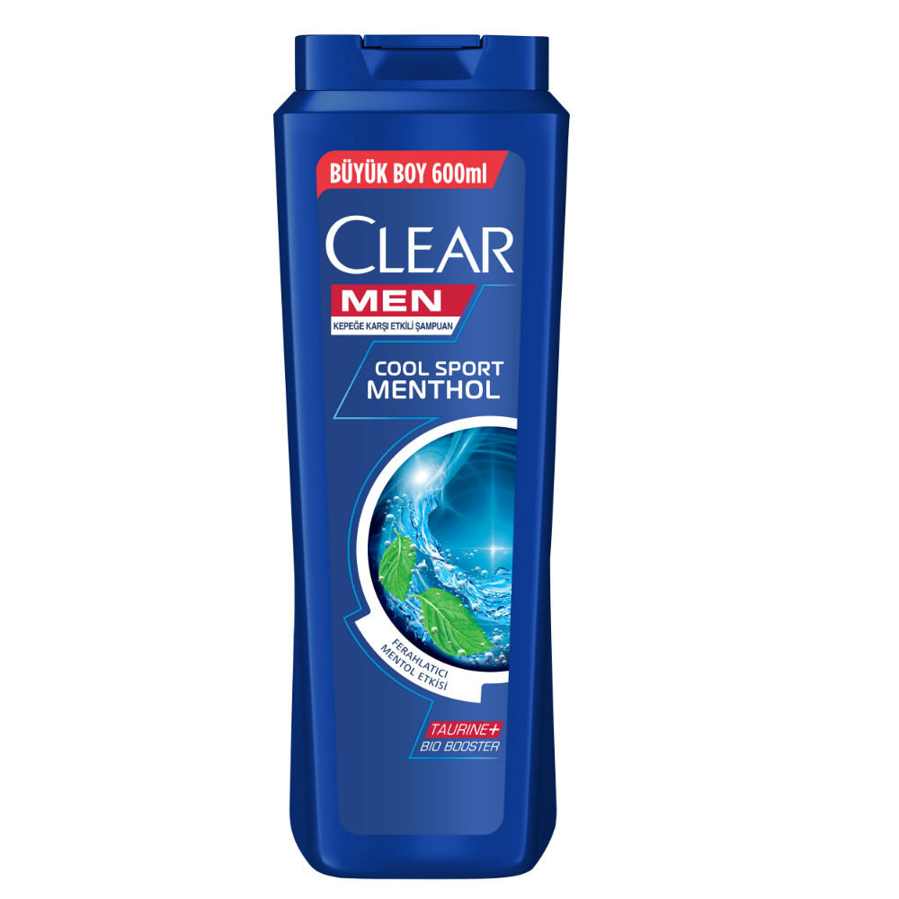 Clear Men Cool Sport Menthol Şampuan 600 Ml