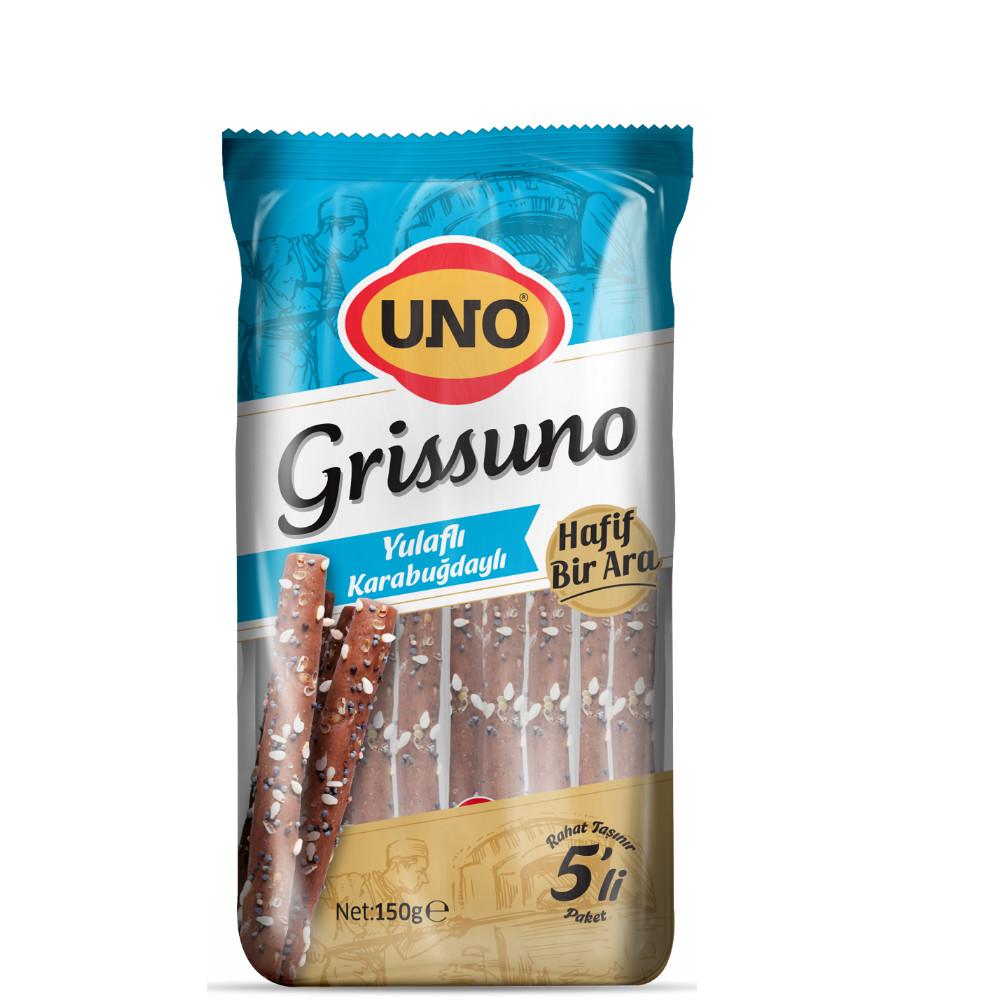 Uno Grissuno Yulaflı & Karabuğdaylı 150 Gr