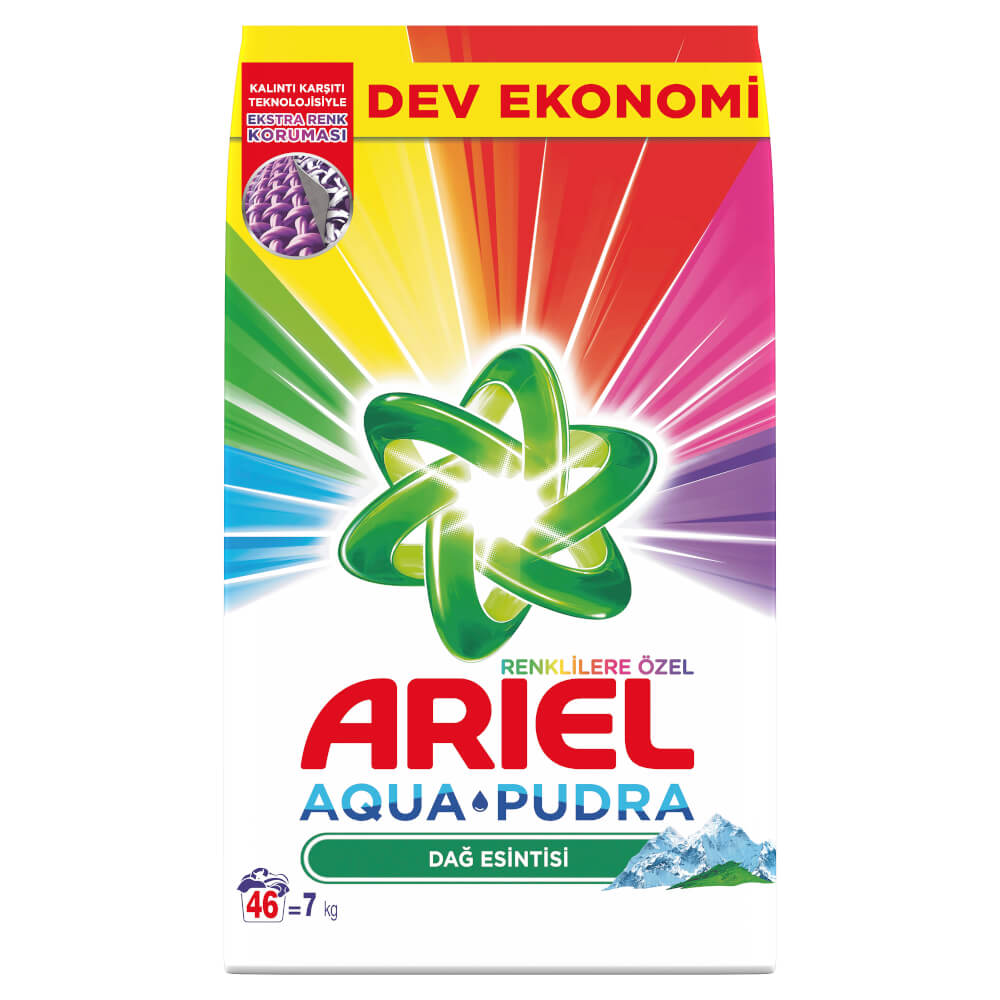 Ariel Renklilere Özel Aqua+Pudra 7 Kg