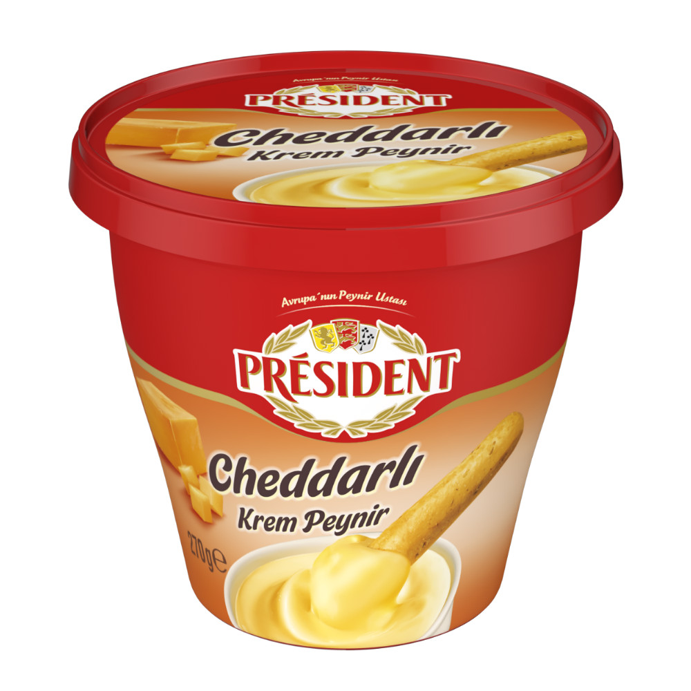 President Krem Peynir Cheddarlı 270 Gr