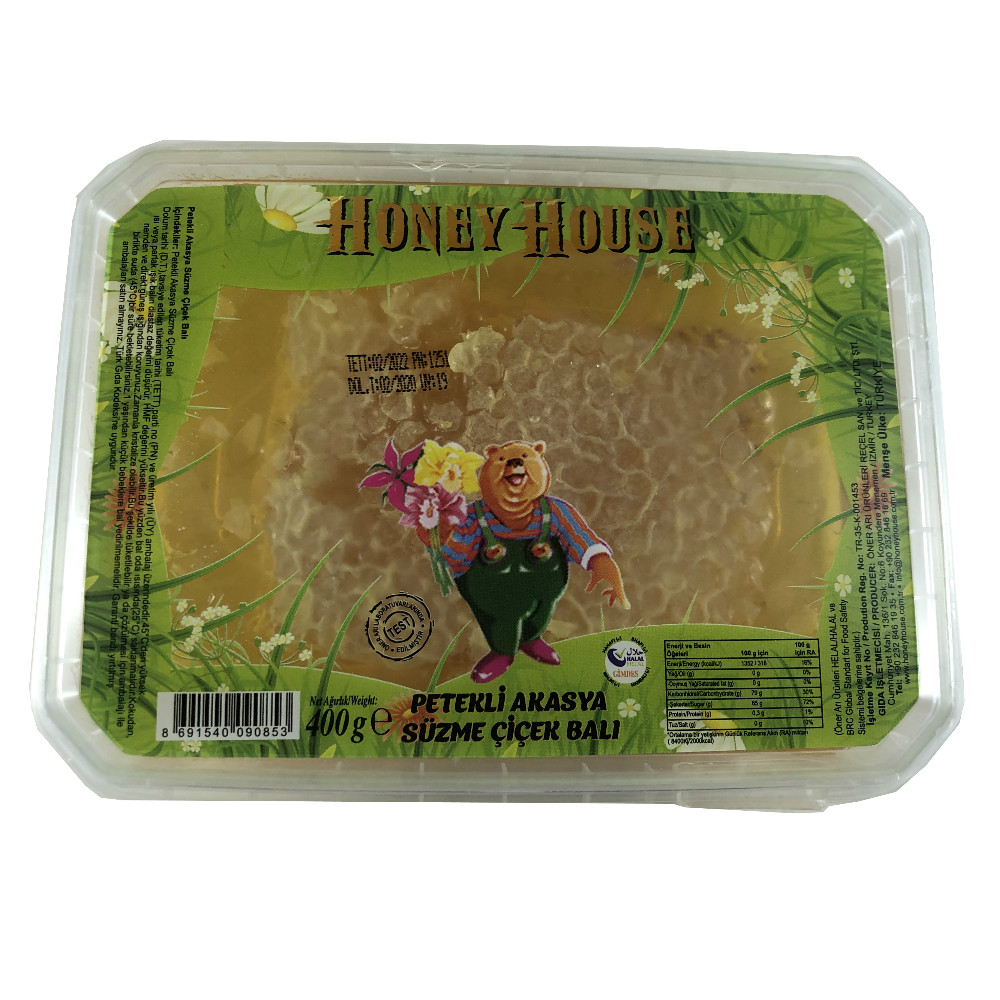 Honey House Petekli Çiçek Balı 400 Gr