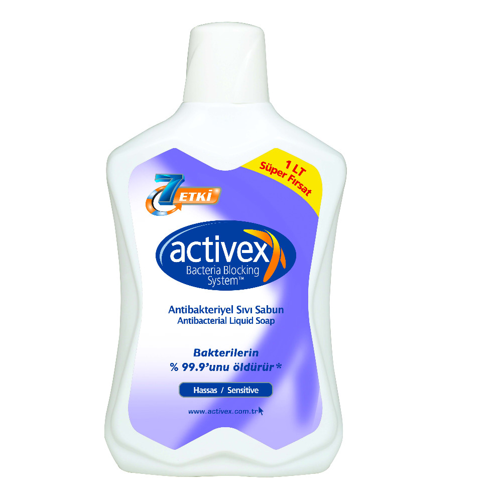 Activex Antibakteriyel Sıvı Sabun 1 Lt