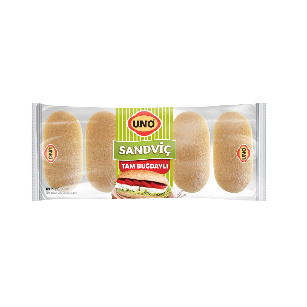 Uno Tam Buğdaylı Sandviç 5li 350 Gr