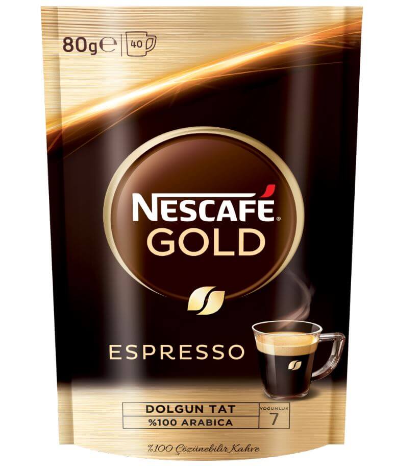 Nescafe Gold Espresso Kahve 80 Gr