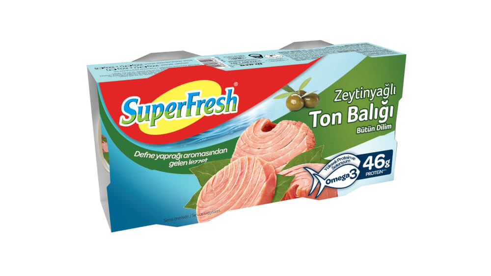 Superfresh Ton Balığı Zeytinyağlı 2*150 Gr